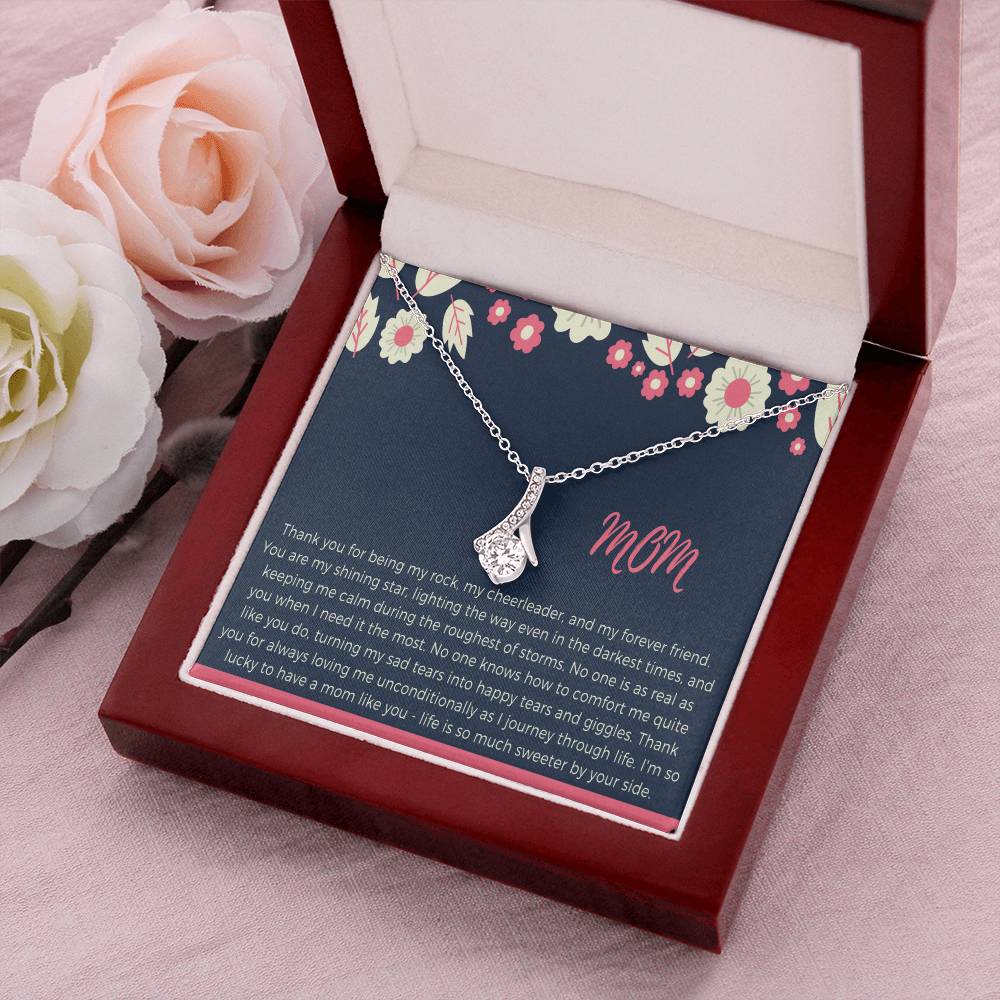 Mom Necklace Mother Necklace Mom Gift Mother's Day Gift Mother's Day Necklace Mother Daughter Gift Alluring Beauty Necklace