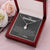 Sweetheart Necklace - 14K White Gold Over Stainless Steel - Alluring Alluring Beauty Necklace