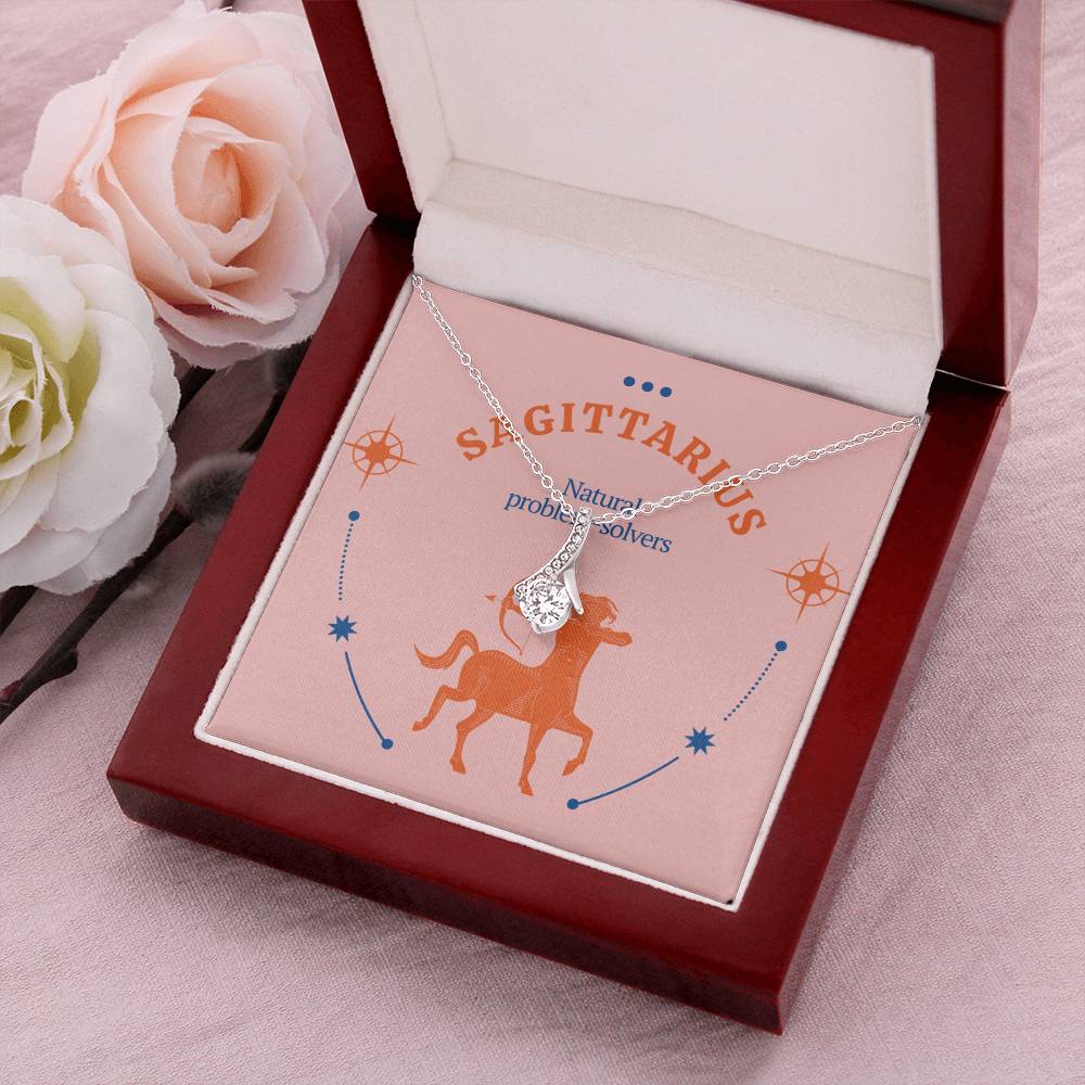 Sagittarius Astrology Necklace Alluring Beauty Necklace