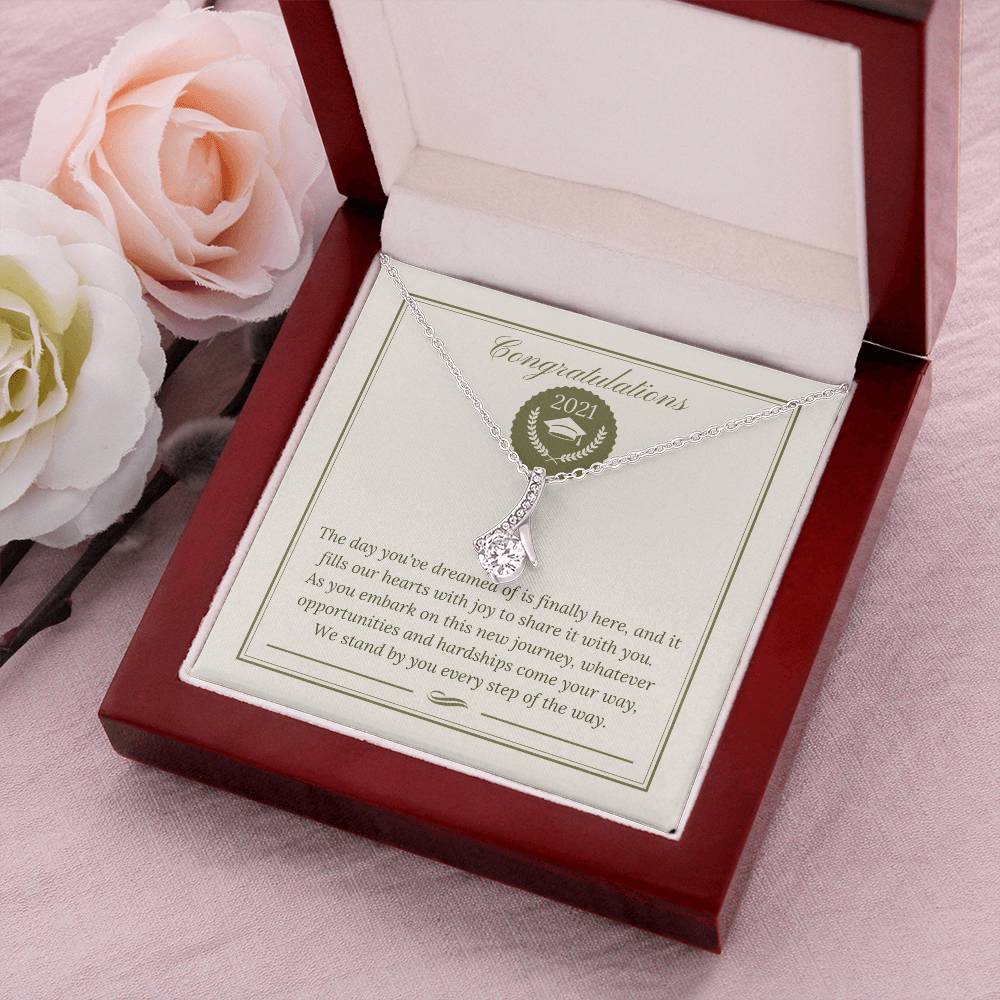 The Day You've Dreamed Is Finally Here - Necklace Alluring Beauty Necklace