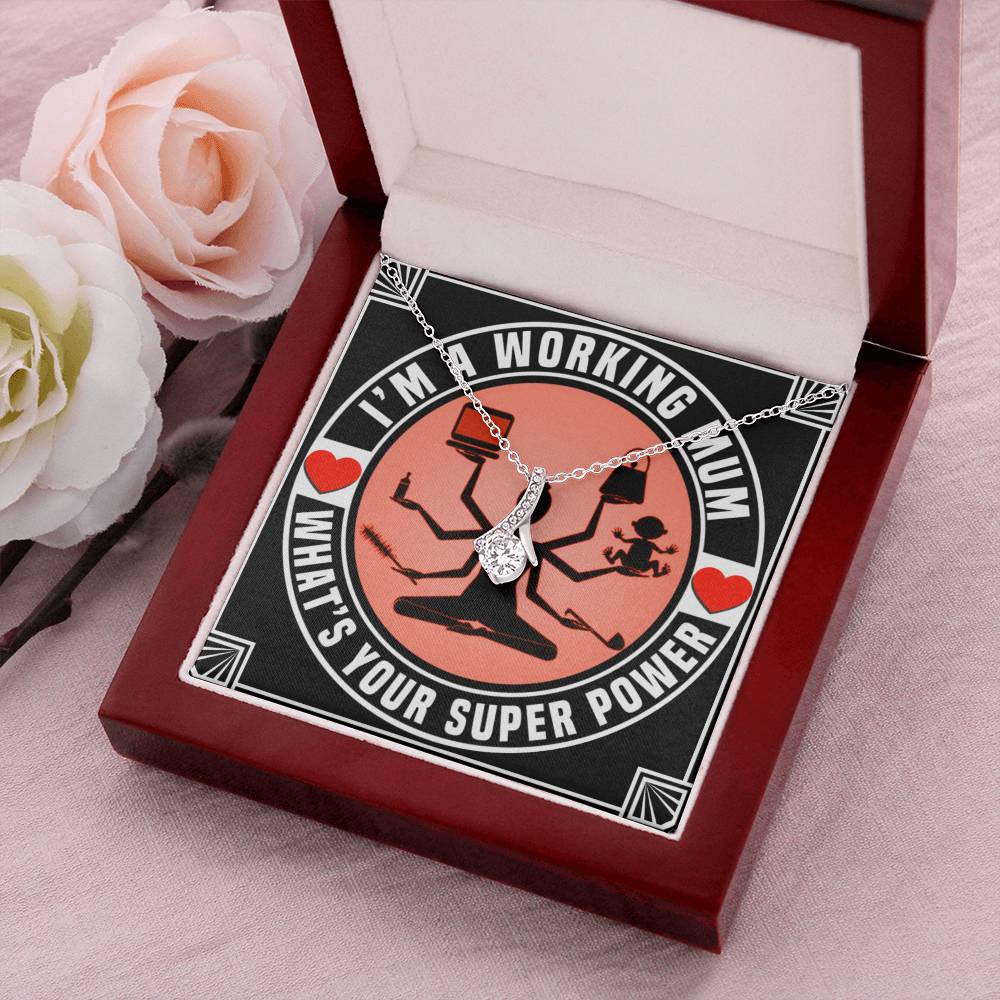 Super Powered Mom Alluring Beauty Necklace