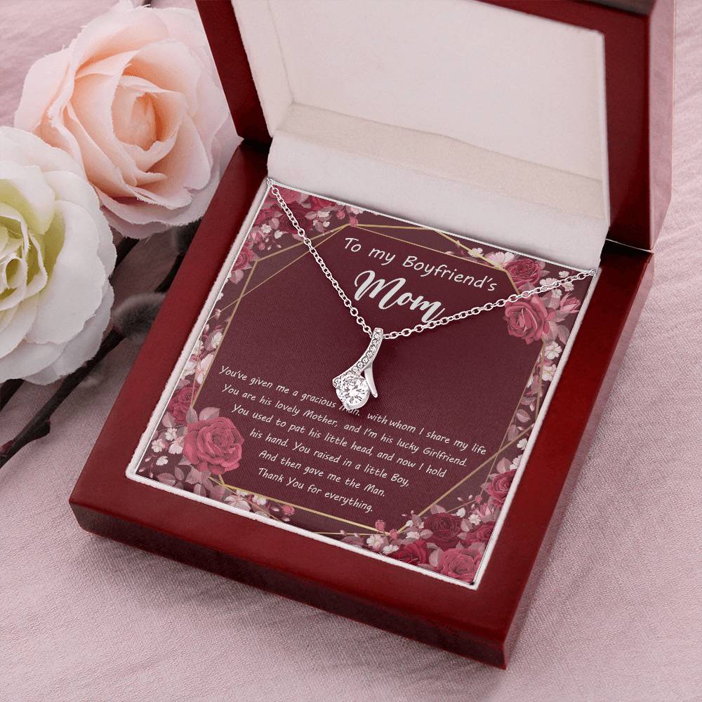 To My Boyfriend's Mom Alluring Necklace Alluring Beauty Necklace