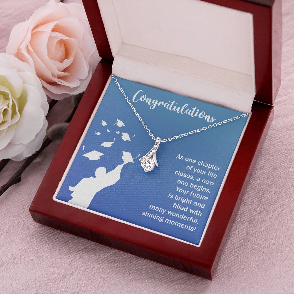 To My Daughter - Graduation Gift - Alluring Beauty Necklace Alluring Beauty Necklace