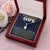 Beautiful Wife Gave My Heart To You Necklace Alluring Beauty Necklace
