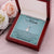 Mom Is My Favourite Role Modle -  Alluring Beauty Necklace - Mothers Day Alluring Beauty Necklace