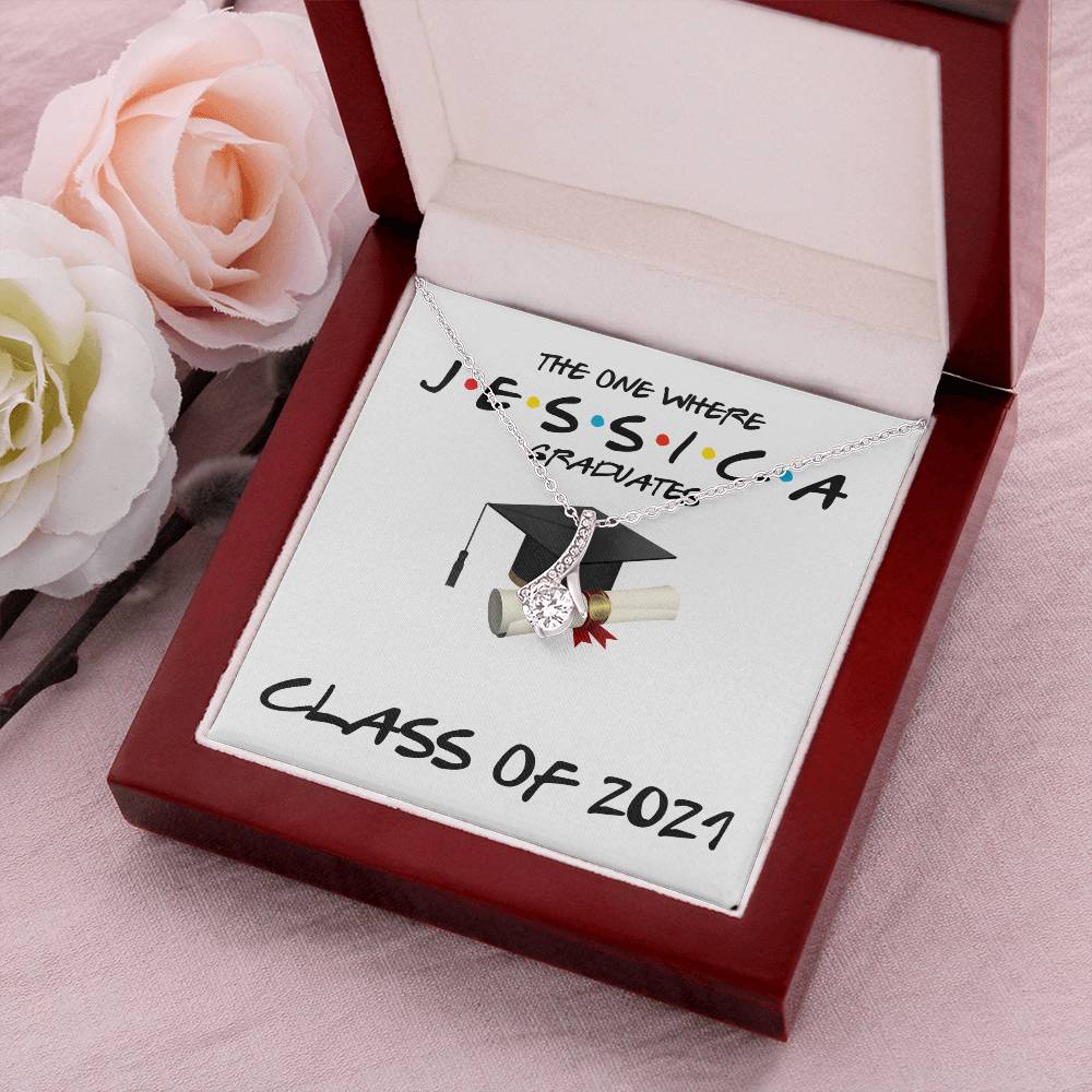 Customize Friends Graduation Alluring Beauty Alluring Beauty Necklace