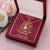 To My Beautiful Aunt The Magic Of Christmas Is Family And Friends Message Card Necklace I Love You Always Alluring Beauty Necklace