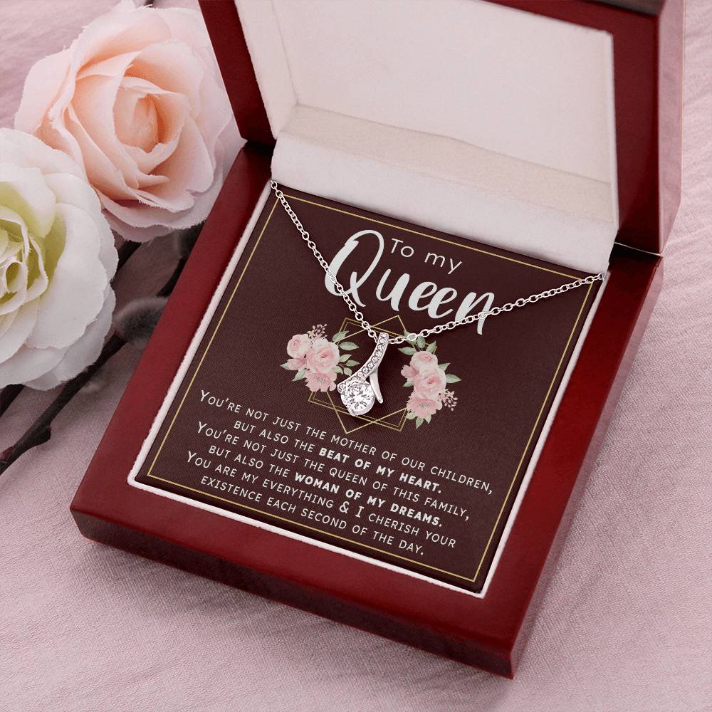 Christmas Gift To Wife - The Woman Of My Dreams Alluring Beauty Necklace