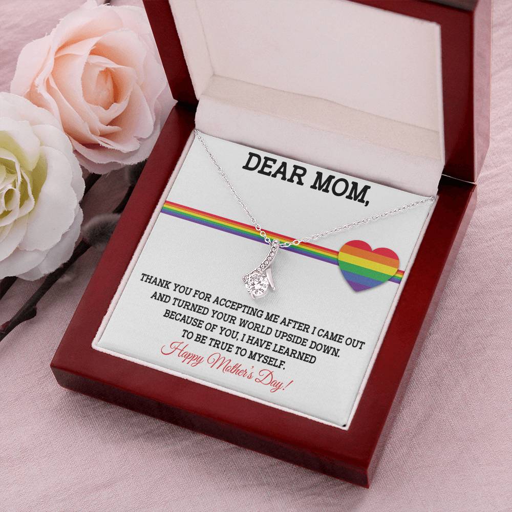 Super Lgbt Mom Necklace - Alluring Beauty Necklace