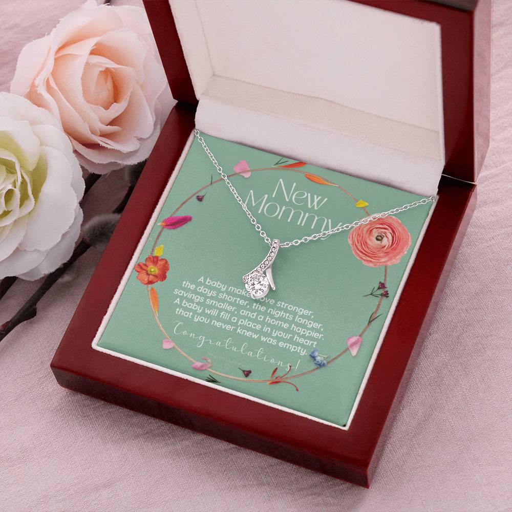 Mom To Be Necklace New Mom Necklace First Time Mom Necklace Pregnancy Gift New Mom Gift New Mommy Gift New Mom Gift Jewelry 1 Alluring Beauty Necklace