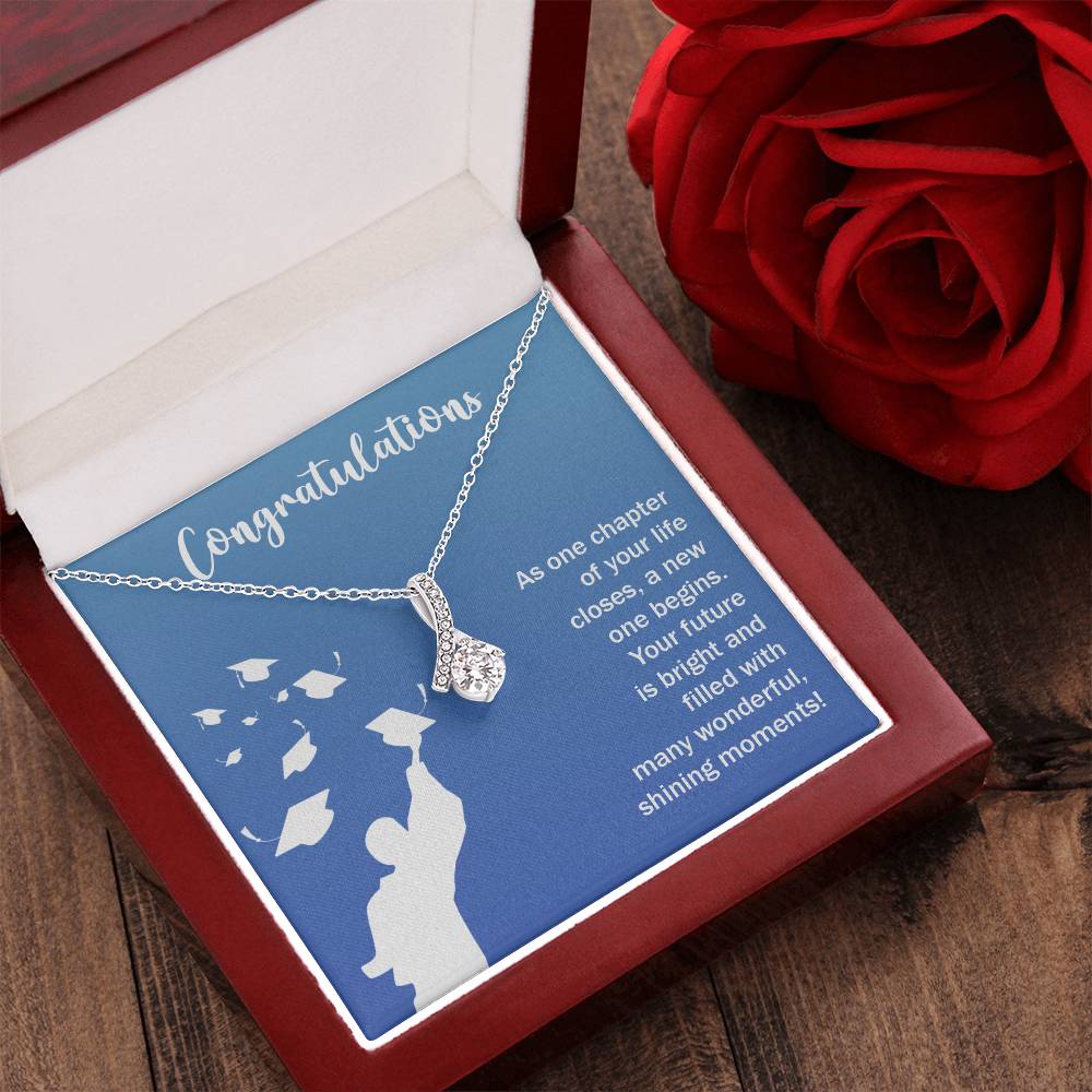 To My Daughter - Graduation Gift - Alluring Beauty Necklace Alluring Beauty Necklace
