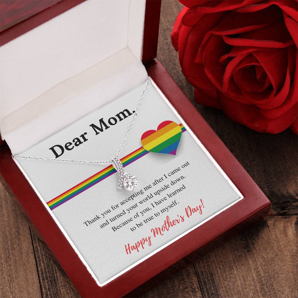 Super Lgbt Mom Necklace Alluring Beauty Necklace