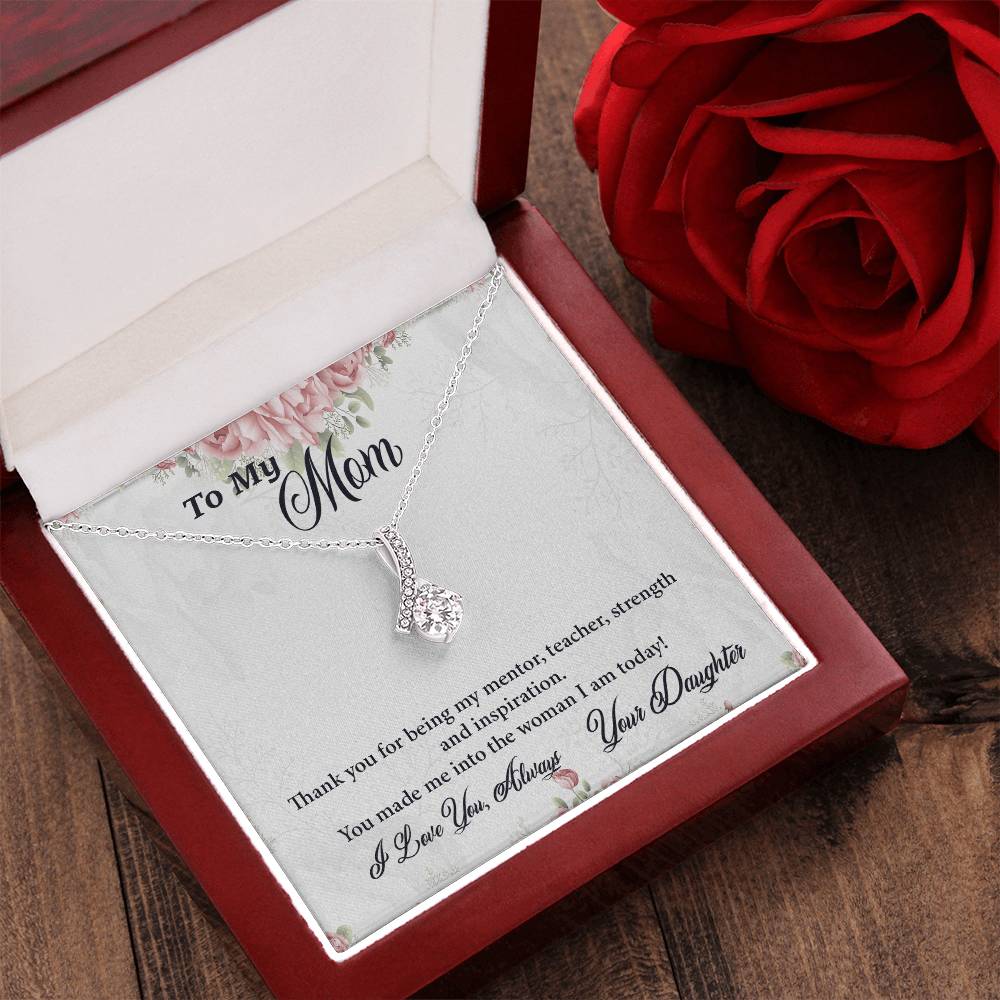 Roses To Mom From Daughter Beauty Necklace Alluring Beauty Necklace