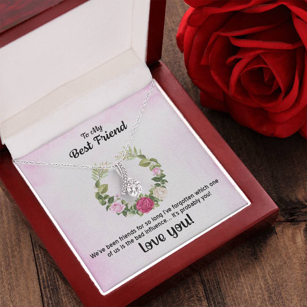 To My Best Friend Necklace 2 Alluring Beauty Necklace