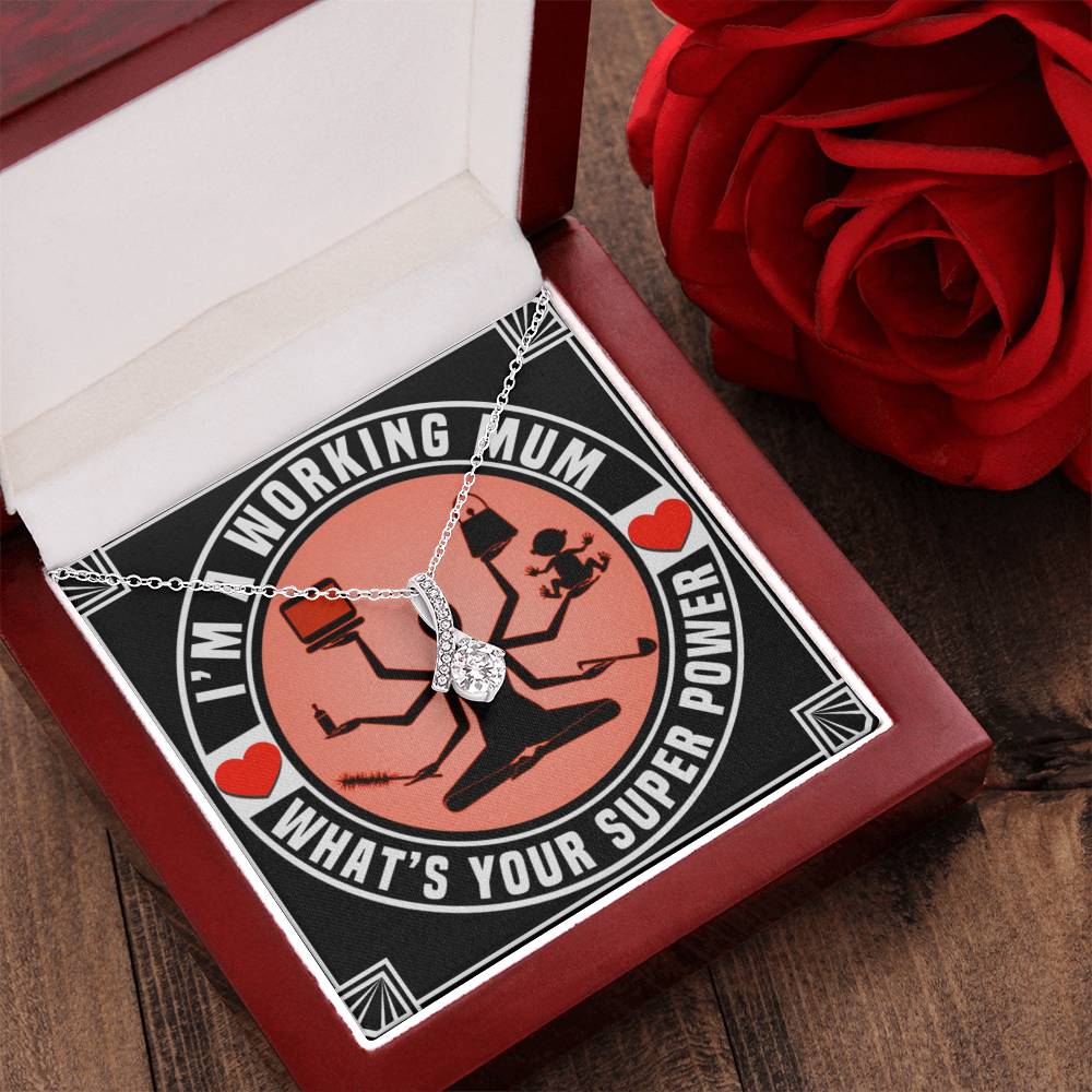 Super Powered Mom Alluring Beauty Necklace