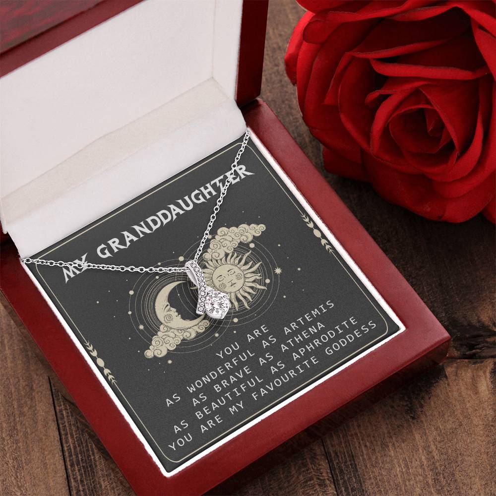 Premium Alluring Necklace For Your Favourite Granddaughter❤️ Alluring Beauty Necklace