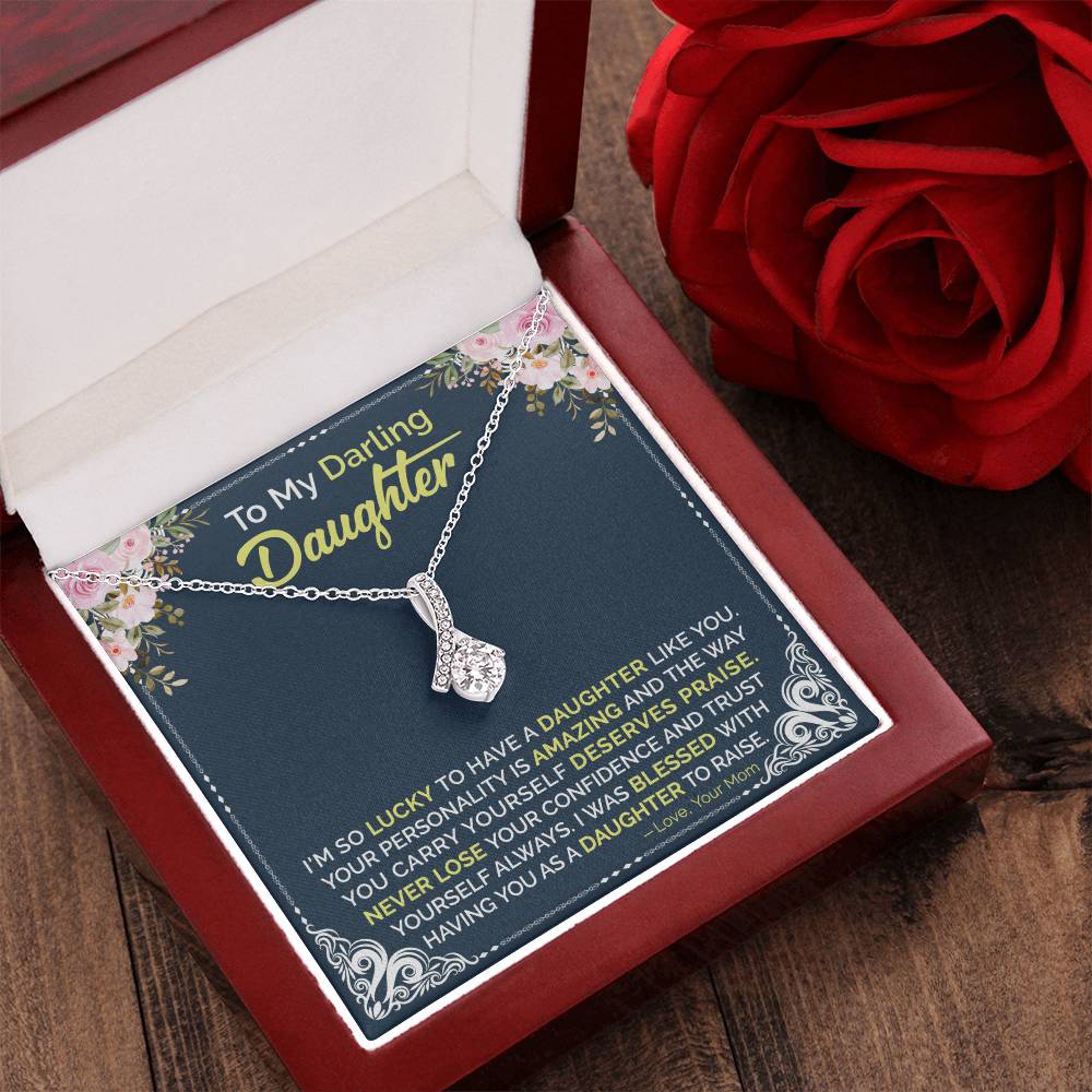 Mom To Daughter - Alluring Beauty Necklace 1 Alluring Beauty Necklace