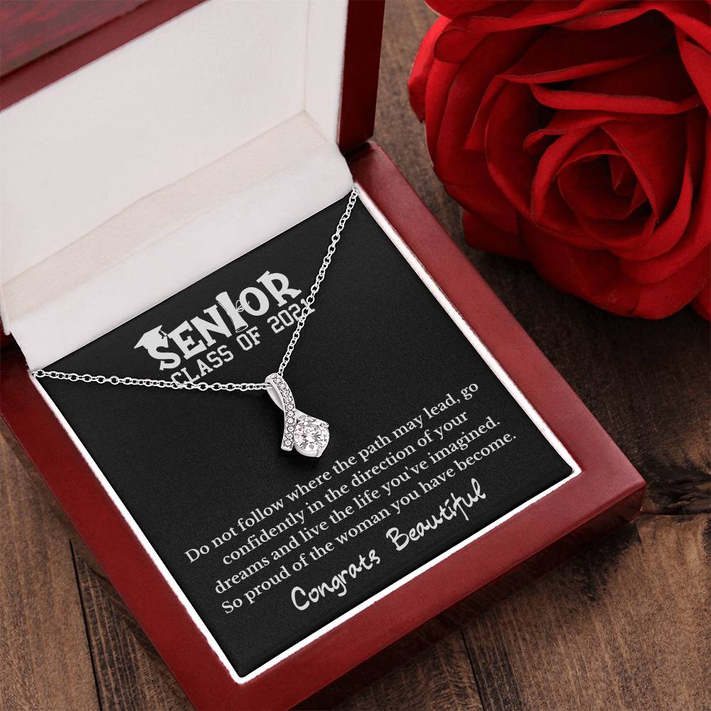 Senior Class Of 2021 Necklace Alluring Beauty Necklace