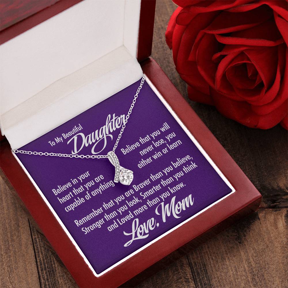To My Beautiful Daughter 5 Alluring Beauty Necklace