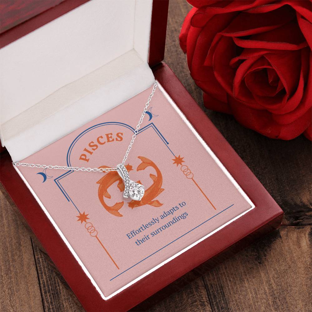 Pisces Astrology Necklace Alluring Beauty Necklace