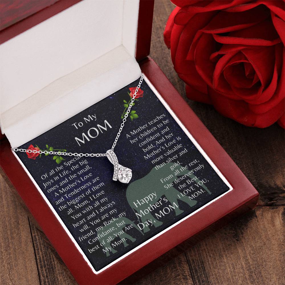 The Stunningly Beautiful Alluring Beauty Necklace For A Wonderful Mother. Alluring Beauty Necklace