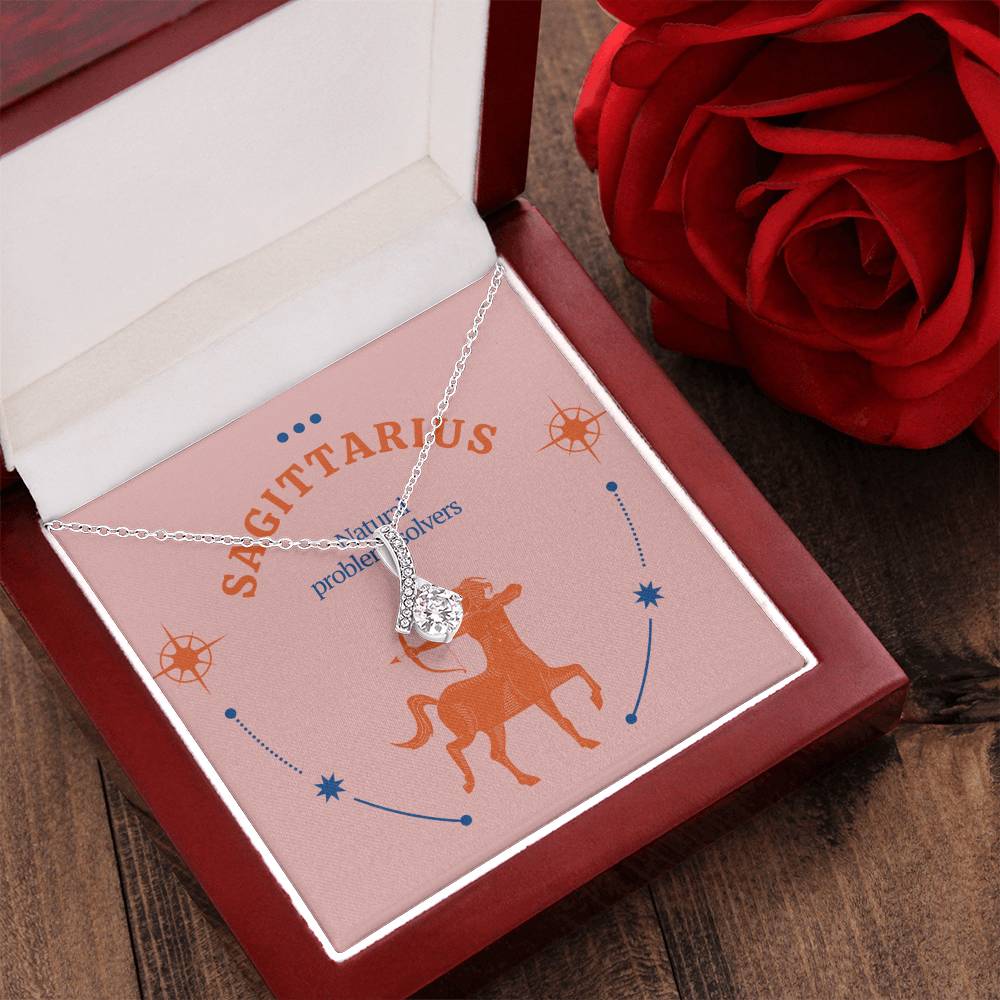 Sagittarius Astrology Necklace Alluring Beauty Necklace