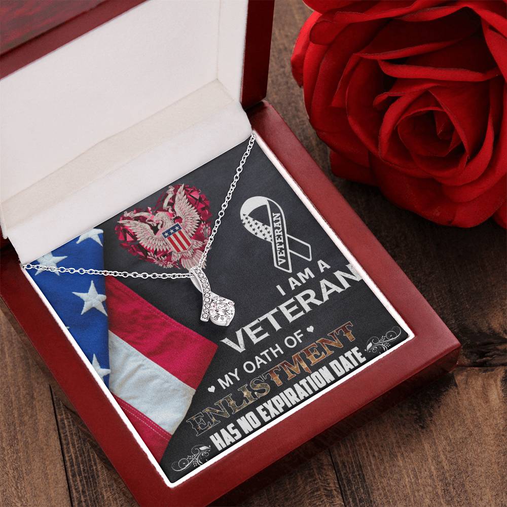 Proud Veteran Premium Alluring Beauty Necklace Alluring Beauty Necklace