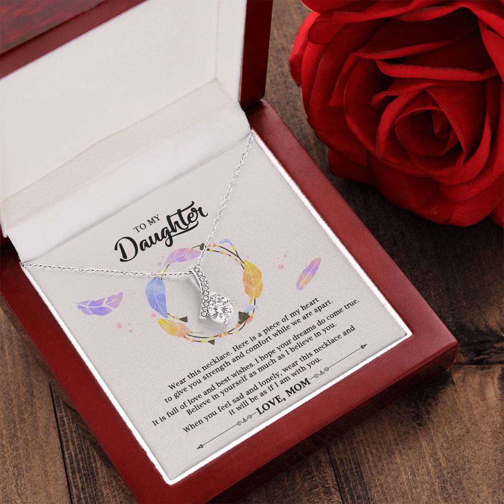 To My Daughter - Alluring Beauty Necklace Limited Edition Design 1 Alluring Beauty Necklace