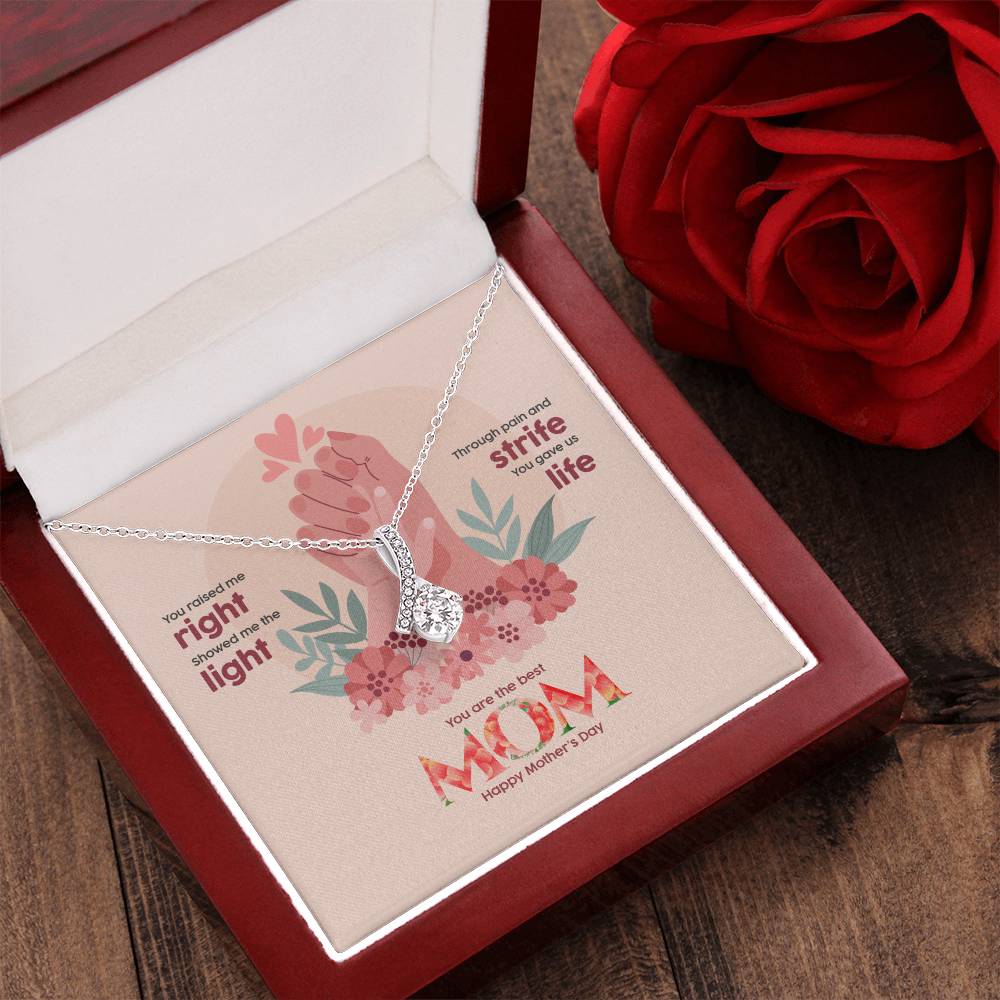 Mom Raised Me Right! Alluring Necklace Alluring Beauty Necklace