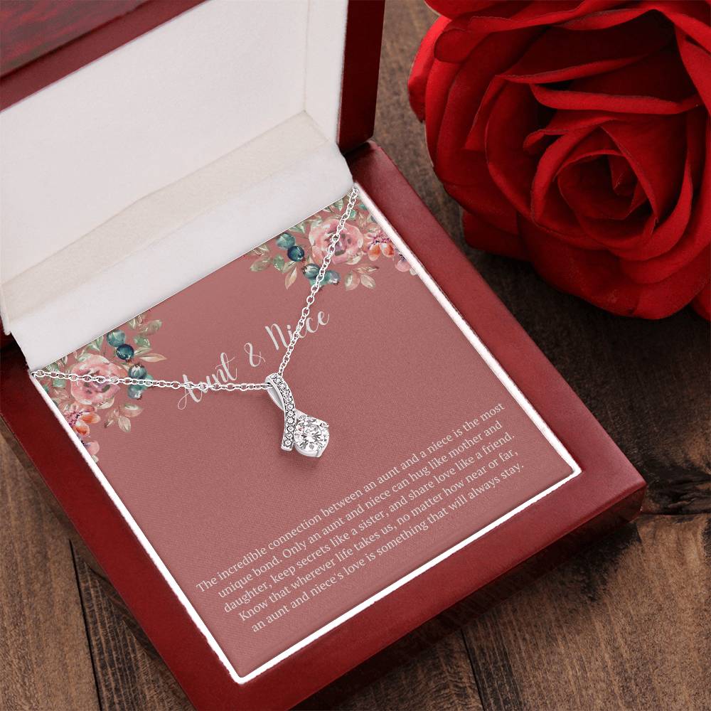 Aunt & Niece Incredible Connection Alluring Necklace Alluring Beauty Necklace