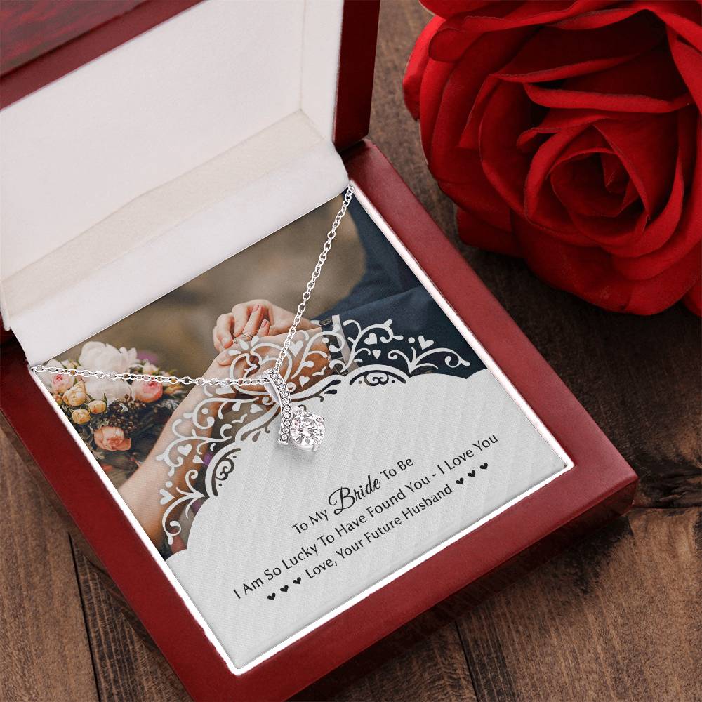 To My Bride To Be .... Alluring  Hands Design Alluring Beauty Necklace