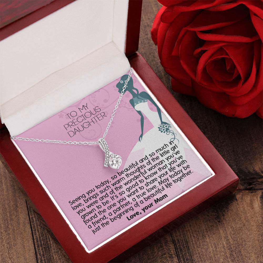Mother ! Give This Unique Necklace To Your Precious Daughter Alluring Beauty Necklace