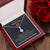 By The Light Of Your Love Twin Flame Pendant Alluring Beauty Necklace