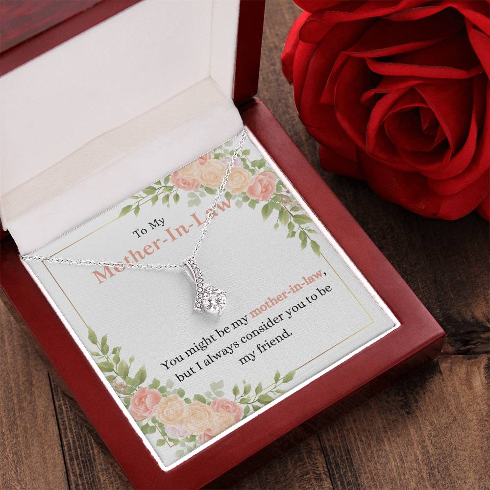 To Mother In Law - Alluring Beauty Necklace