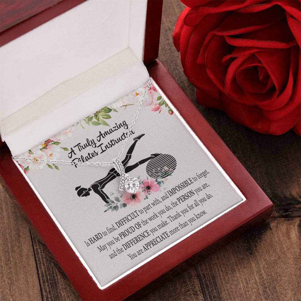 Pilates Intructor Alluring Beauty Necklace