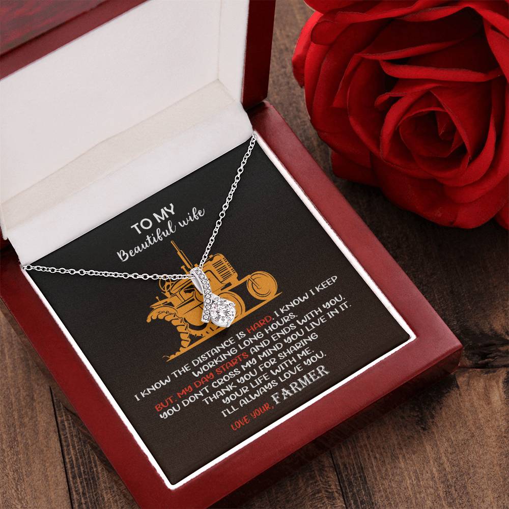 To My Beautiful Wife 1 Alluring Beauty Necklace