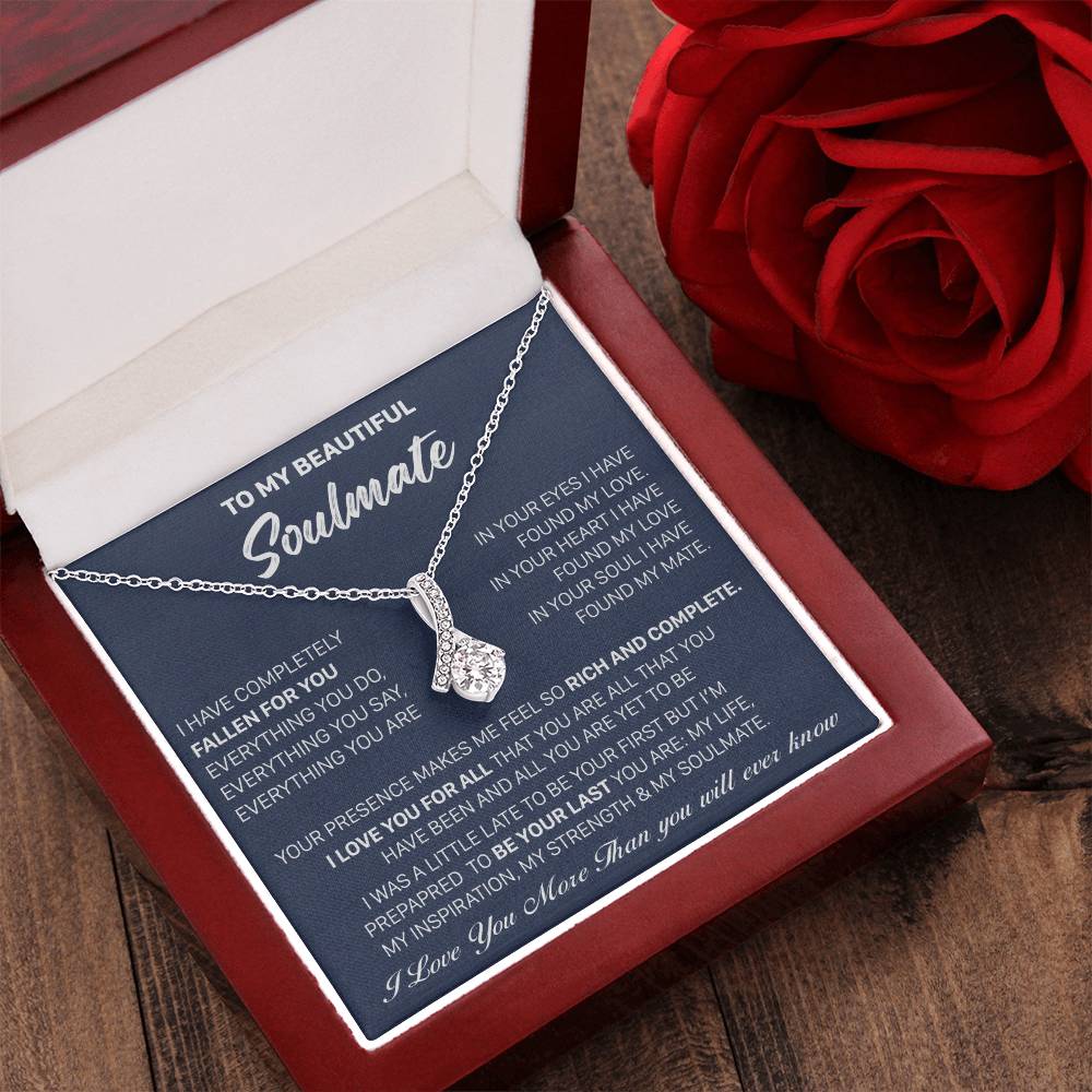 Gift For Your Soulmate Christmas - My Mate - Alluring Alluring Beauty Necklace