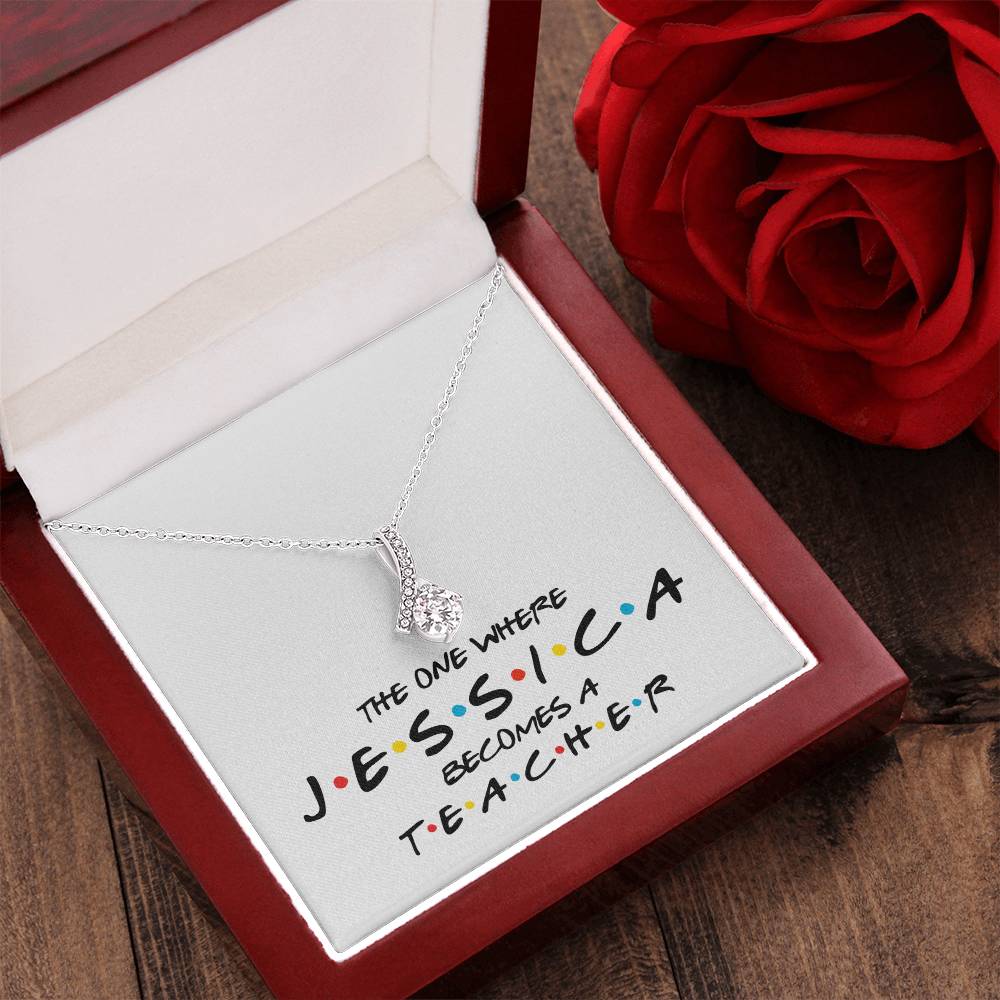 Teacher Graduation Alluring Beauty Necklace