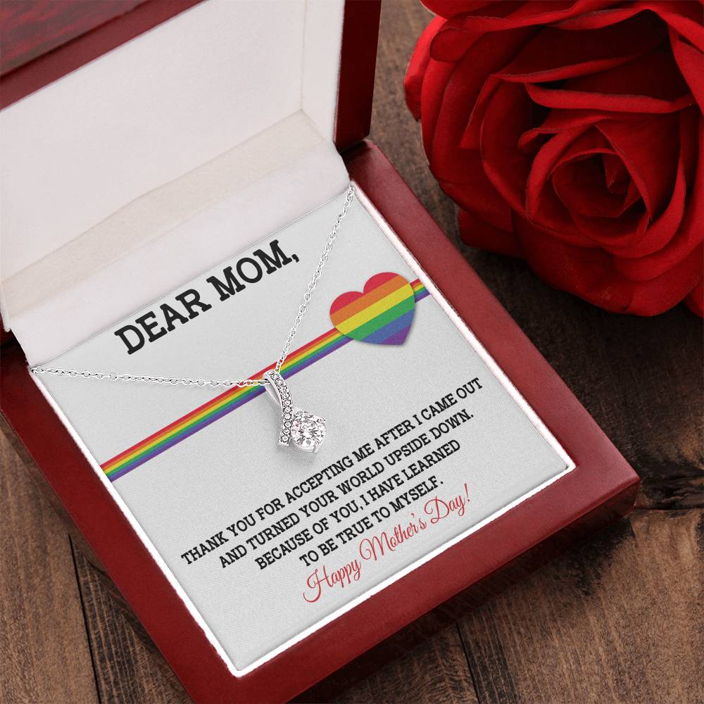 Super Lgbt Mom Necklace - Alluring Beauty Necklace