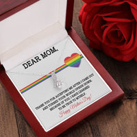 Super Lgbt Mom Necklace - Alluring Beauty Necklace