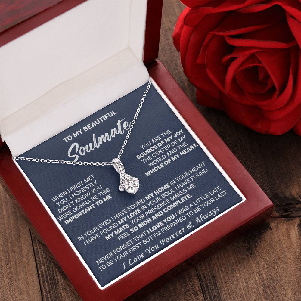 Gift For Your Soulmate - My World - Alluring Alluring Beauty Necklace