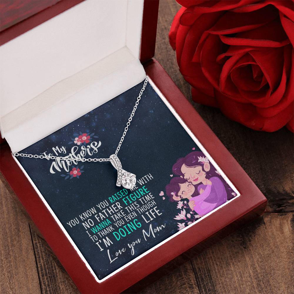 To Mom Alluring Beauty Necklace