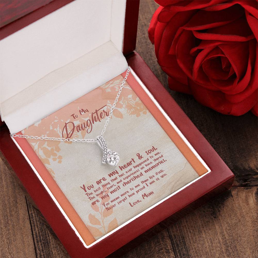 To My Daughter - Heart & Soul - Necklace 1 Alluring Beauty Necklace