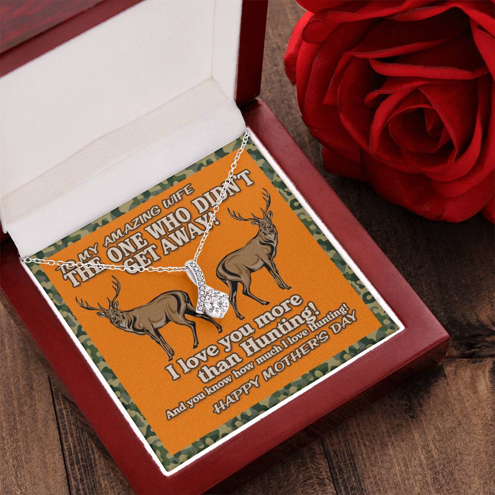 The One Who Didn't Get Away! I Love You More Than Hunting! Alluring Beauty Necklace