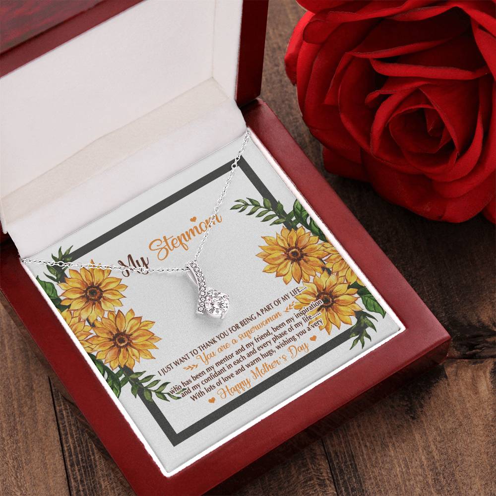 Stepmom A Part Of My Life D2434 Alluring Beauty Necklace