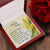 Amazing Wife - The Kids And I Are So Lucky - Yellow Tulips Allure Necklace Alluring Beauty Necklace