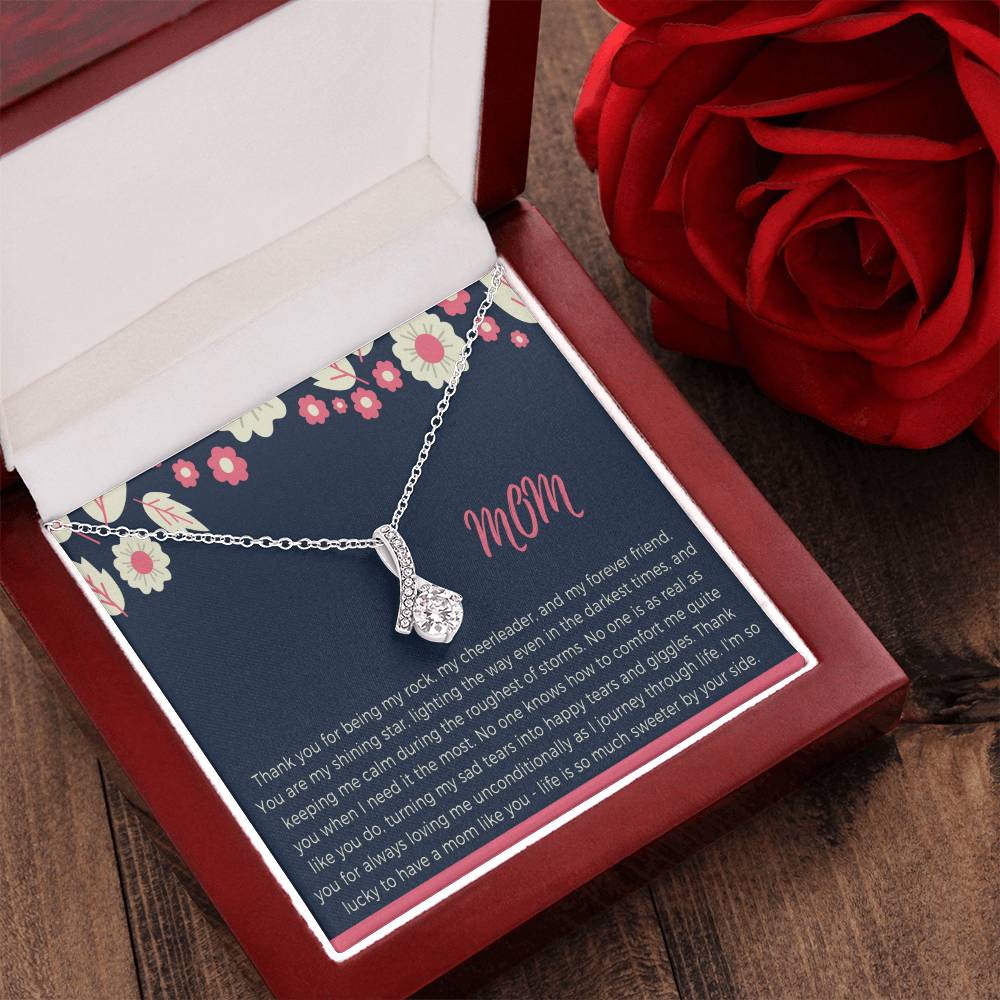Mom Necklace Mother Necklace Mom Gift Mother's Day Gift Mother's Day Necklace Mother Daughter Gift Alluring Beauty Necklace