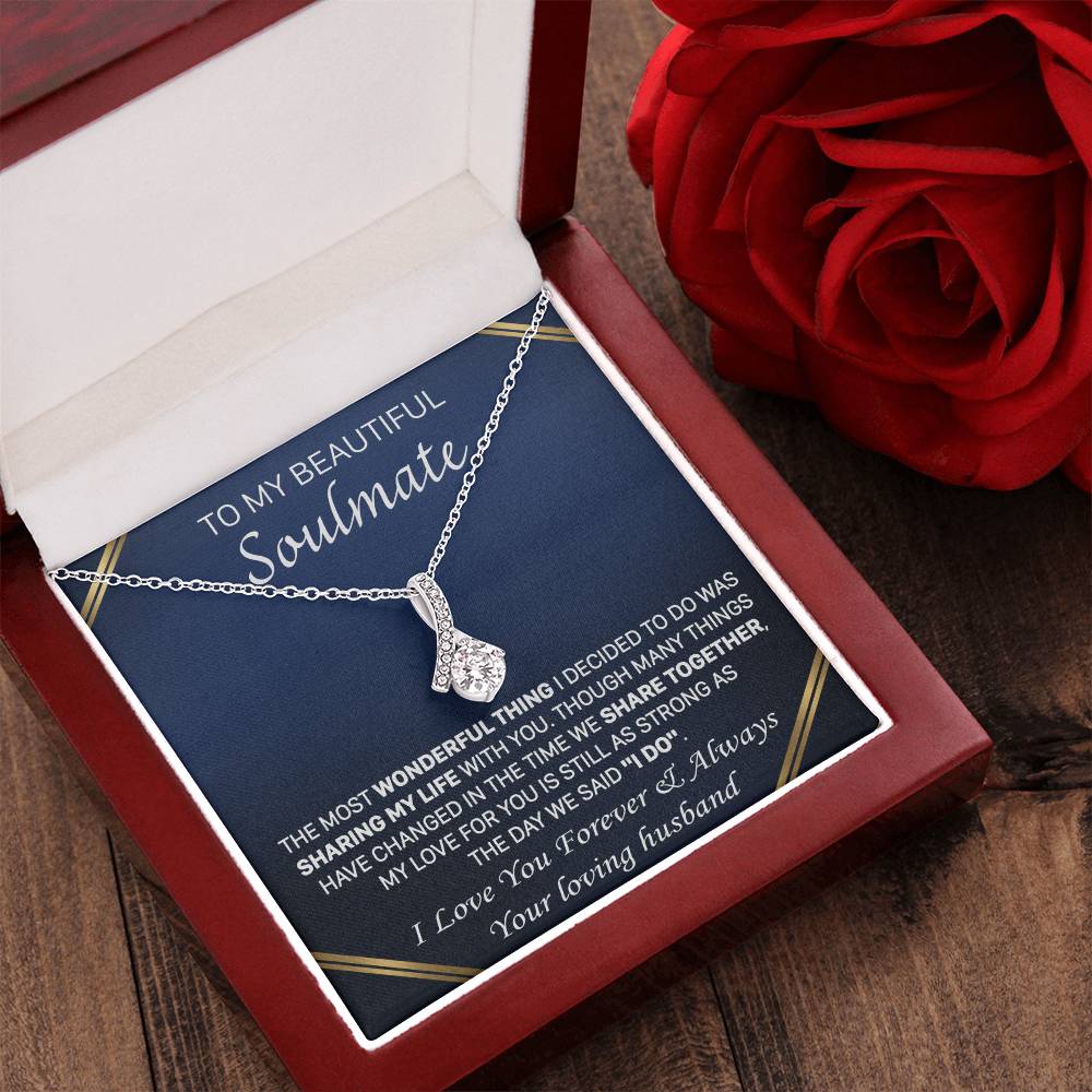 Gift For Your Soulmate - The Time - Alluring Alluring Beauty Necklace