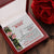 To My Beautiful Wife - Heart Melt Message  Alluring Necklace❤️ 1 Alluring Beauty Necklace