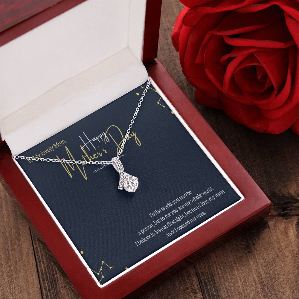 To My Best Mom Alluring Beauty Necklace
